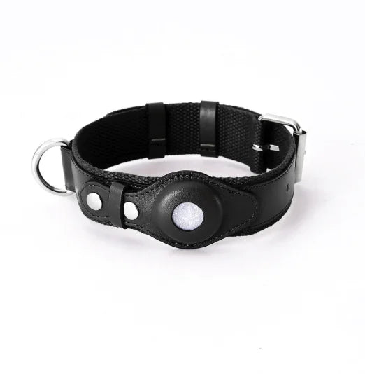 Tracker Lux Eco Leather AirTag Collar