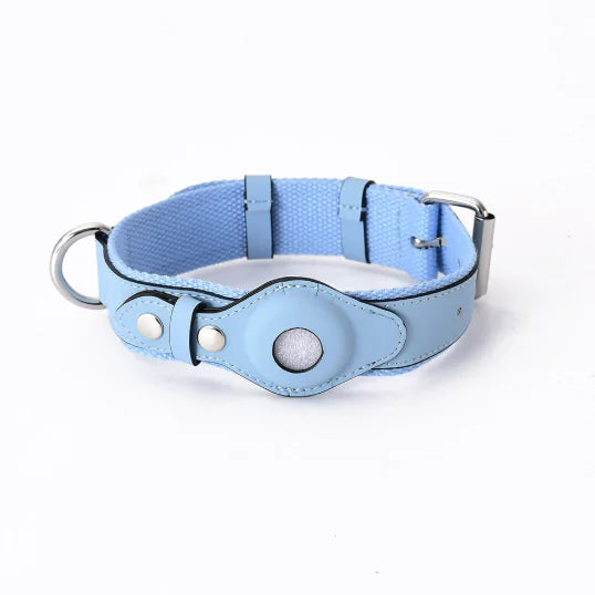 Tracker Lux Eco Leather AirTag Collar