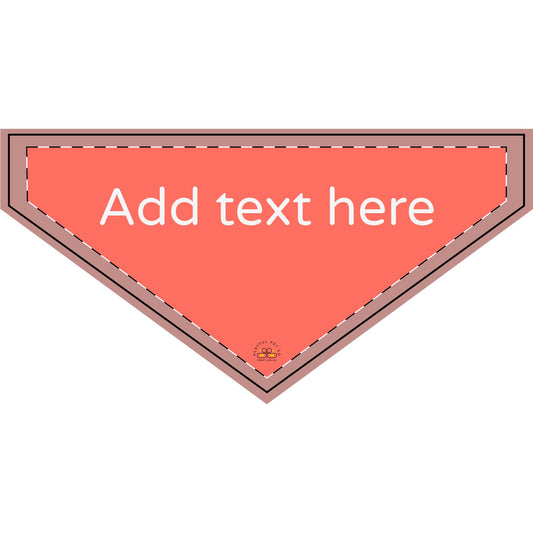 Playful Clip-on Pet Bandana - Personalize It!