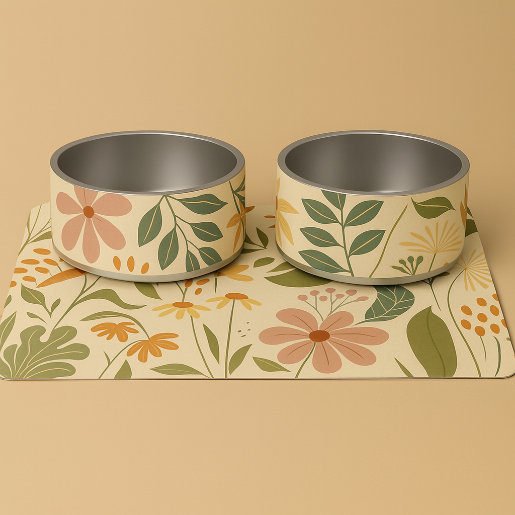 The Classic Mealtime Pair (32oz Bowls) - Botanical