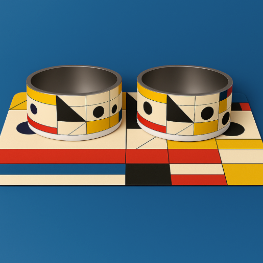 The Classic Mealtime Pair (32oz Bowls) - Bauhaus